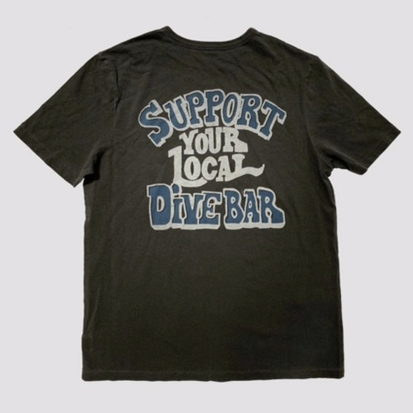 Junk Food Clothing Other - Junk Food Support Your Local Dive Bar t-shirt - XL